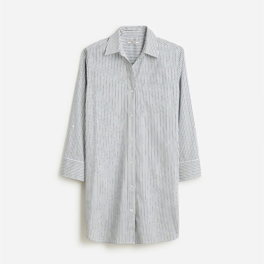 Madewell Y-Neck Relaxed Shirtdress